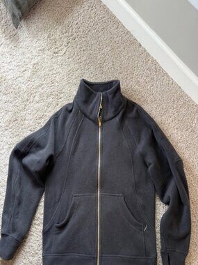 Lululemon Scuba Tumbled Fleece Funnel-Neck Full Zip